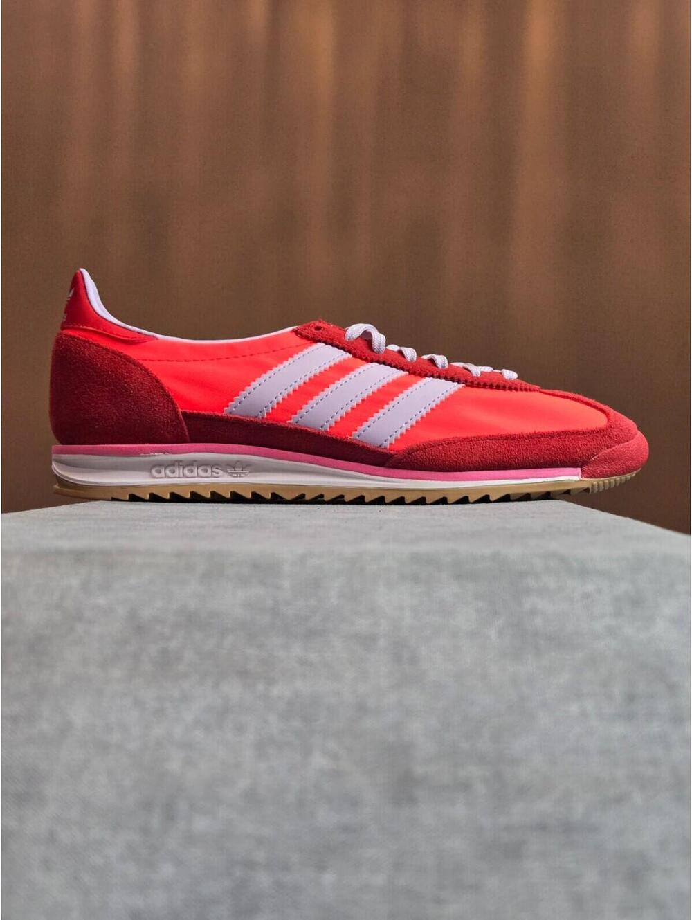 adidas Originals SL 72 OG Solar Red Ice Lavender Scarlet (JH7392) Women's 7.5